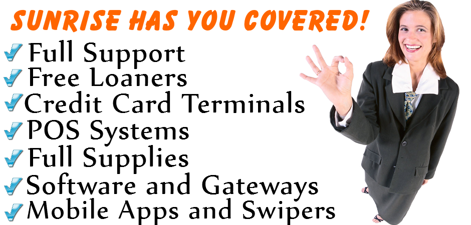 Sunrise has you coverd banner